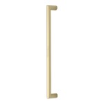 M Marcus Heritage Brass Door Pull Handle Hex Profile Design 328mm length